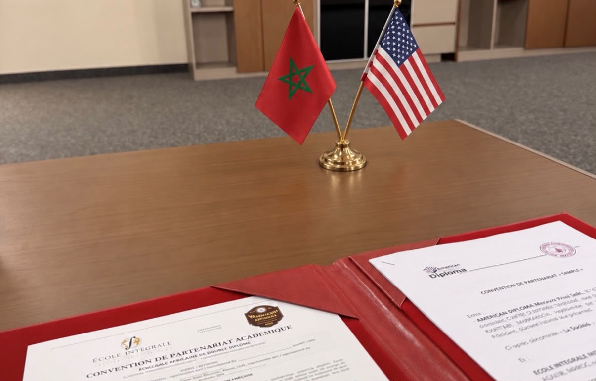 Signature d'un partenariat international